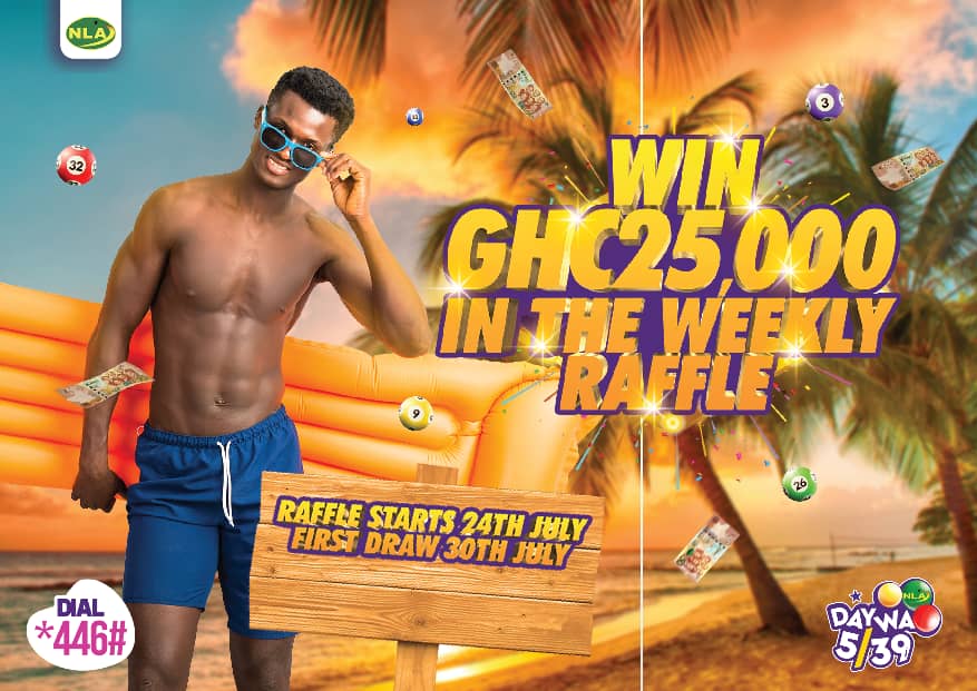 The National Lottery Authority Introduces Ghc 25,000 Daywa Weekly Raffle. 