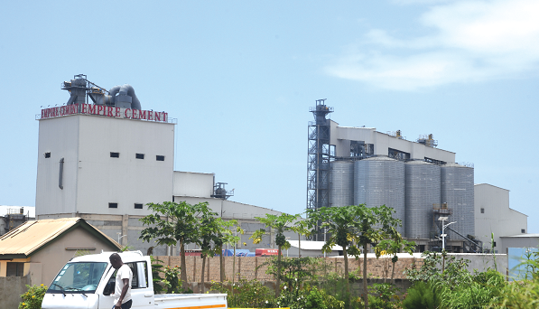 The Empire Cement factory