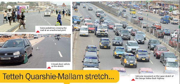 Tetteh Quarshie-Mallam stretch... Riskiest road in Accra