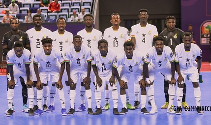 Ghana exits Futsal AFCON after conceding 24 goals in three games