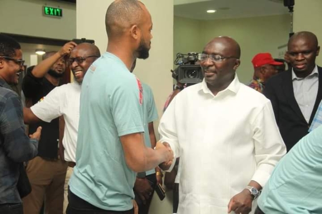 Bawumia Visits Black Stars In Kumasi Graphic Online