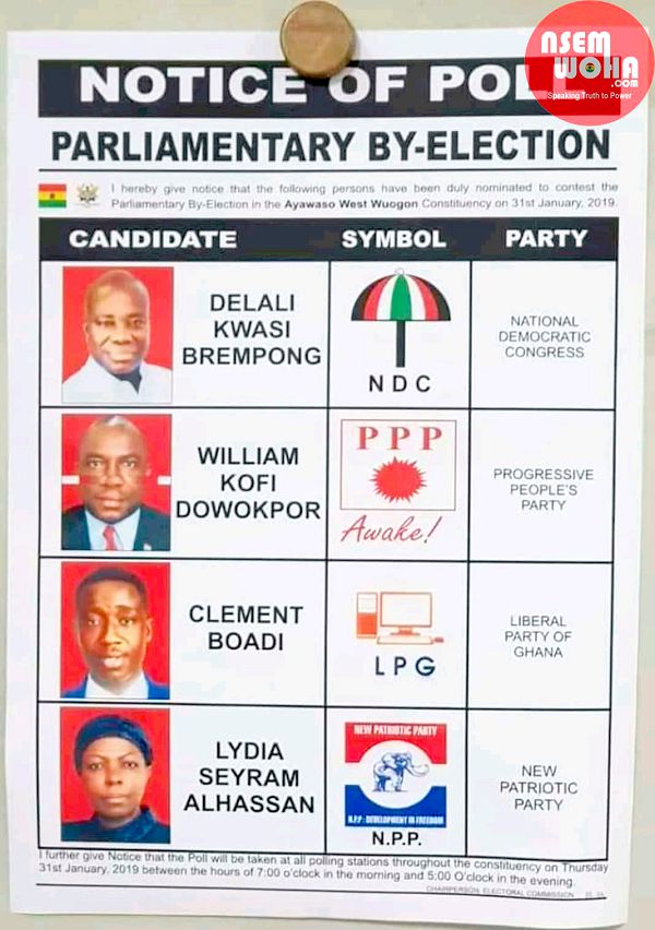 New candidates 