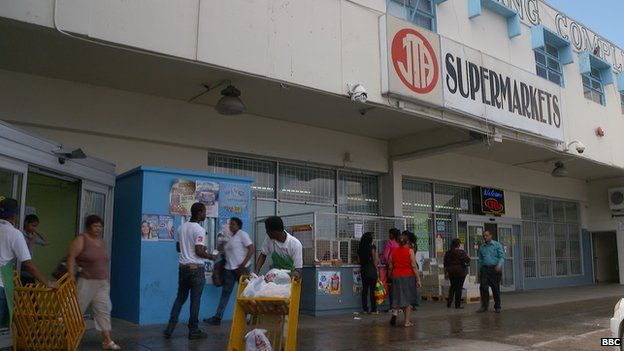 A Trinidad supermarket received almost $5m