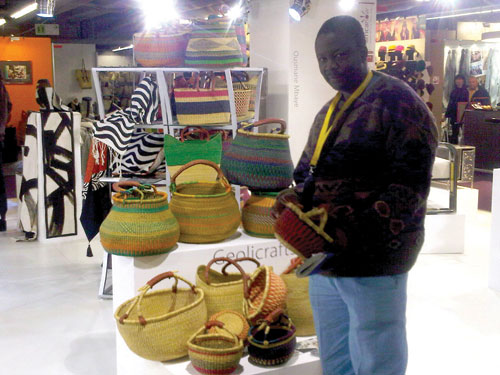 The export of the items such Bolga basket shown here can increase under AGOA