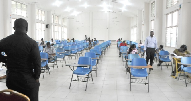 The examination hall of the university