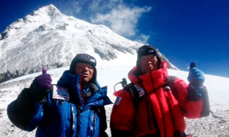 Mr Miura is an extreme skier who has scaled Everest three times