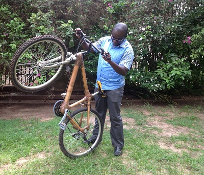 The bamboo bike