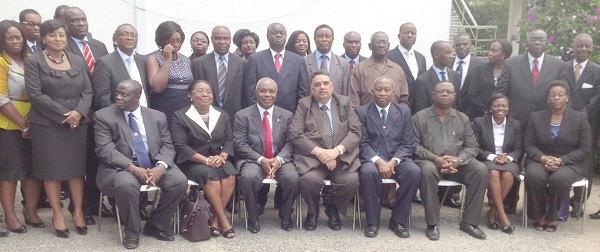 â€¢ Six of the participants sitting (from left) are Sir Justice Dennis Adjei, Mrs Justice Margaret Welbourne, both of the Court of Appeal; Mr Justice Dotse; Mr Justice Promad Kumar of the Income Tax Appellate Court of India; Mr Justice Samuel Â Marful Sau, also of the Court of Appeal, and Mr Mike Kofi Afflu, President of the Chartered Institute of Taxation, Ghana