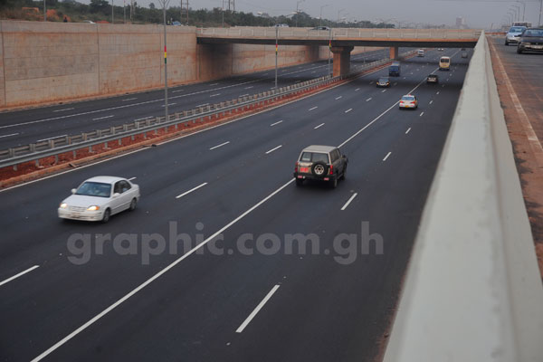The N1 Highway in Accra