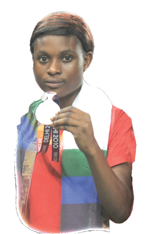 Janet Amponsah is Ghana's sole athlete at Moscow 2013