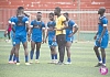 Coach Nana Agyemang strategises as Vision FC battle to make a strong impact in their first season among the elite clubs