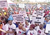 Some members of âMiners for Bawumiaâ at the inauguration