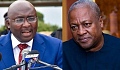 Dr Mahamudu Bawumia, NPP Presidential Aspirant, John Mahama, NDC Presidential Aspirant