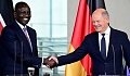 Germany's Chancellor Olaf Scholz (R) and Kenya's President William Ruto signed the deal in Berlin