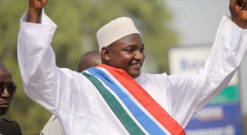 Gambia election row Adama Barrow to declare himself president