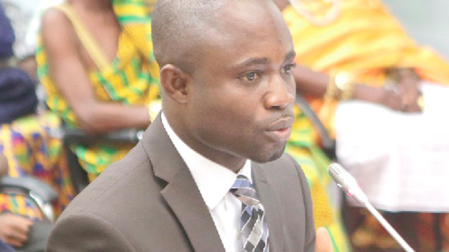 Mr Kwabena Mintah Akandoh - Deputy Minister of Lands and Natural Resources in-Charge of Mines