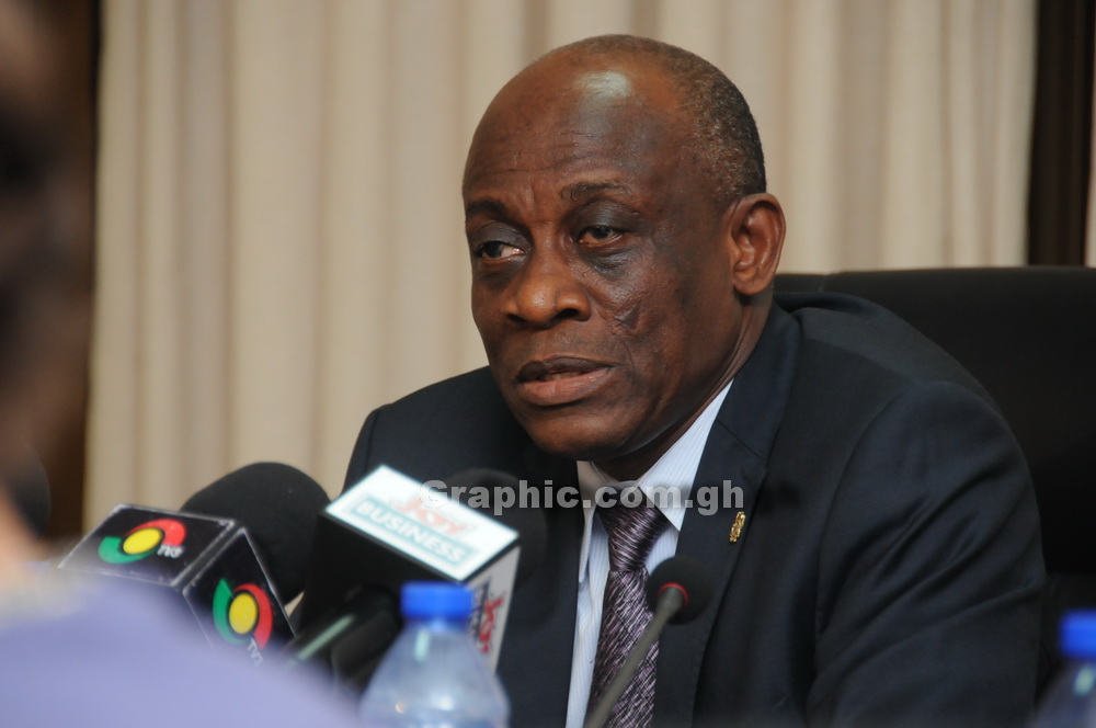  Mr Seth Terkper — Finance Minister