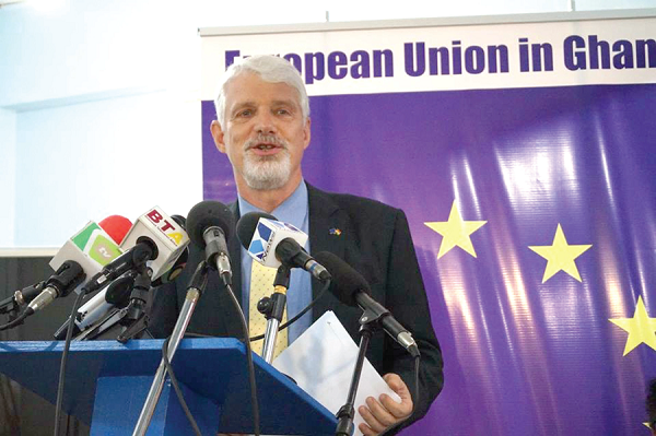 Mr William Hanna, EU Ambassador to Ghana