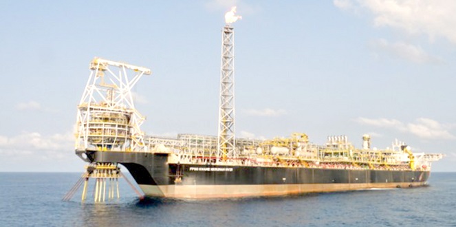 The FPSO Kwame Nkrumah operates in the Jubilee Field, the largest oil field in Ghana currently.