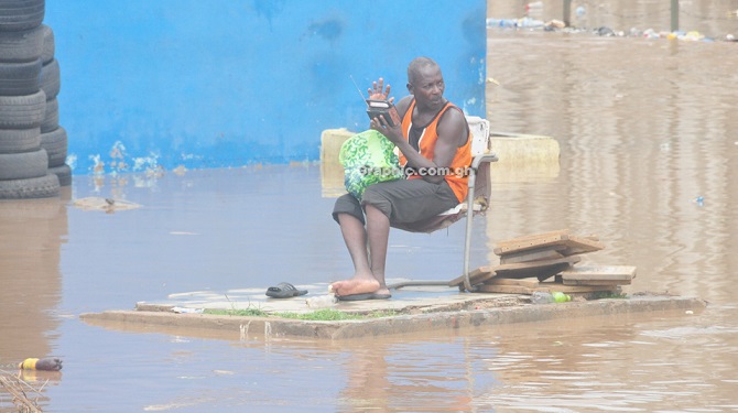 Businesses without insurance in Accra have lost millions of cedis to the perreniel floods in the capial