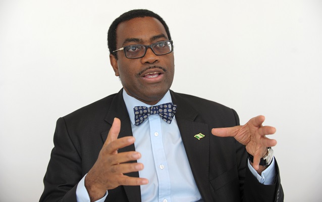 The President of the African Development Bank (AfDB), Dr Akinwumi Adesina