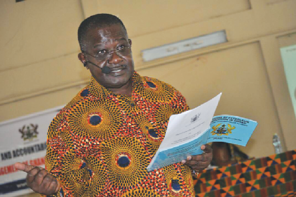 Mr Kwame Jantuah, Vice Chairman of PIAC