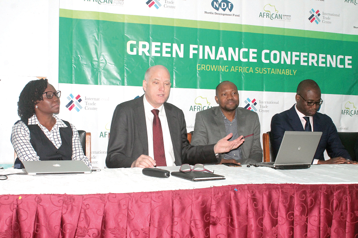  Mr Andres Aeroe (2nd left), Director, Division of Enterprises and Institutions at International Trade Centre (ITC).