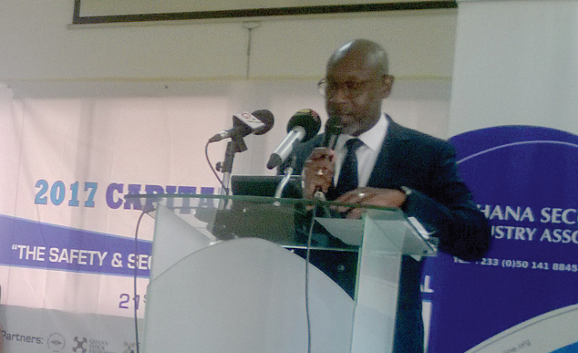 From left Mr Ken Ofori-Atta, Ms Ayesha Bedwei, Dr Osei Asibey, and Ms Fatima Alimohammed during the panel discussion