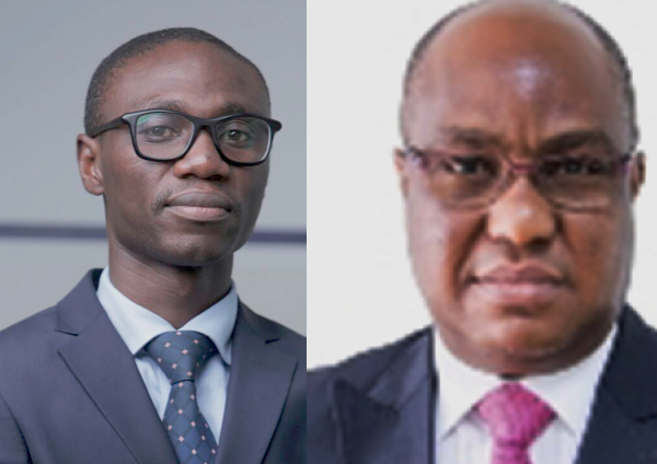 Mr Philip Oti — MD, Omni Bank and Mr Mensan Adeboke Affambi  — MD, Sahel Sahara Bank