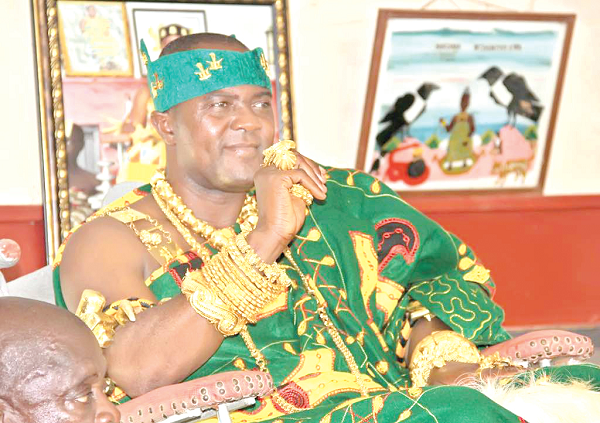 Odeefuo Amoakwa Buadu VIII, Omanhene of Breman Traditional Area