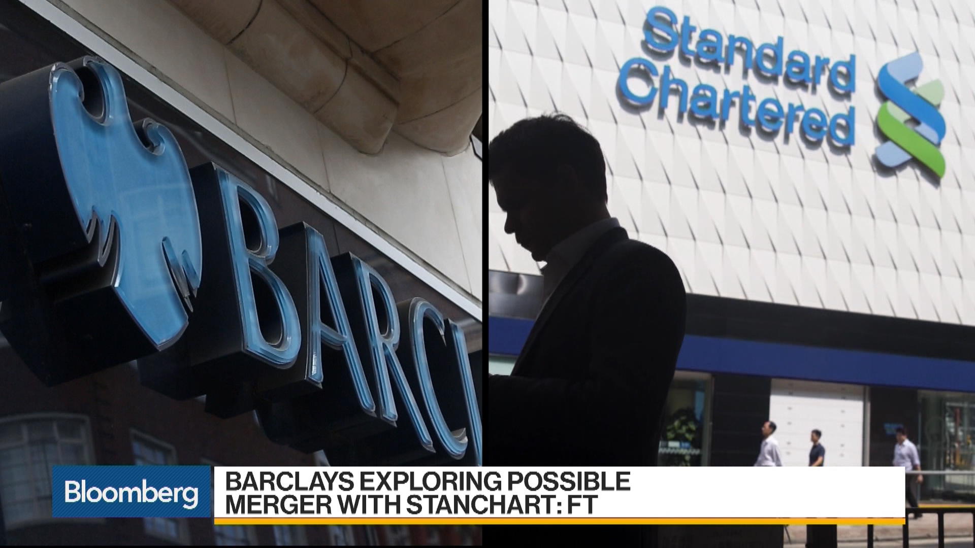 Barclays to merge with StanChart?