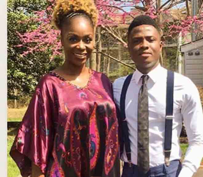 28-year-old Samuel Inkoom celebrates 12 years of marriage