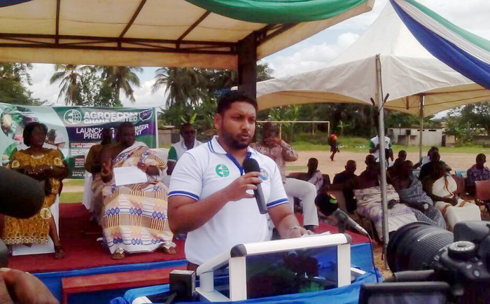 Country Coordinator of Agroecom Ghana Ltd, Mr Muhammadu Muzzammil