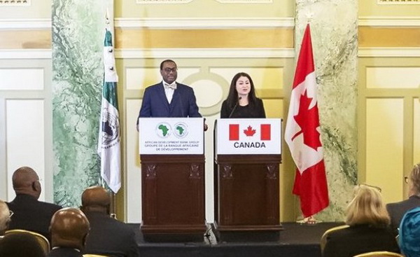 AfDB hails Canada’s US$1.1 billion pledge in callable capital support