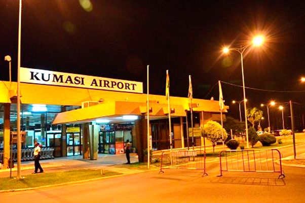 Front view of the Kumasi Airport