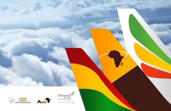 Africa World Airlines (AWA), ASKY Airlines and Ethiopian Airlines (ET)