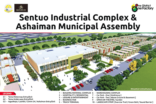 Ashaiman to benefit from 1D1F industrial hub