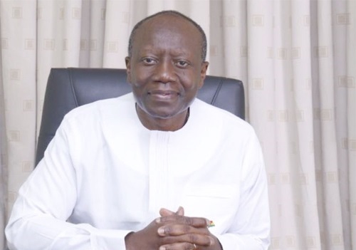  Mr Ken Ofori-Atta  — Finance Minister