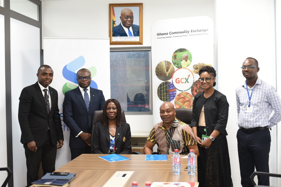 Standard Chartered Bank signs MoU to support farmers through GCX