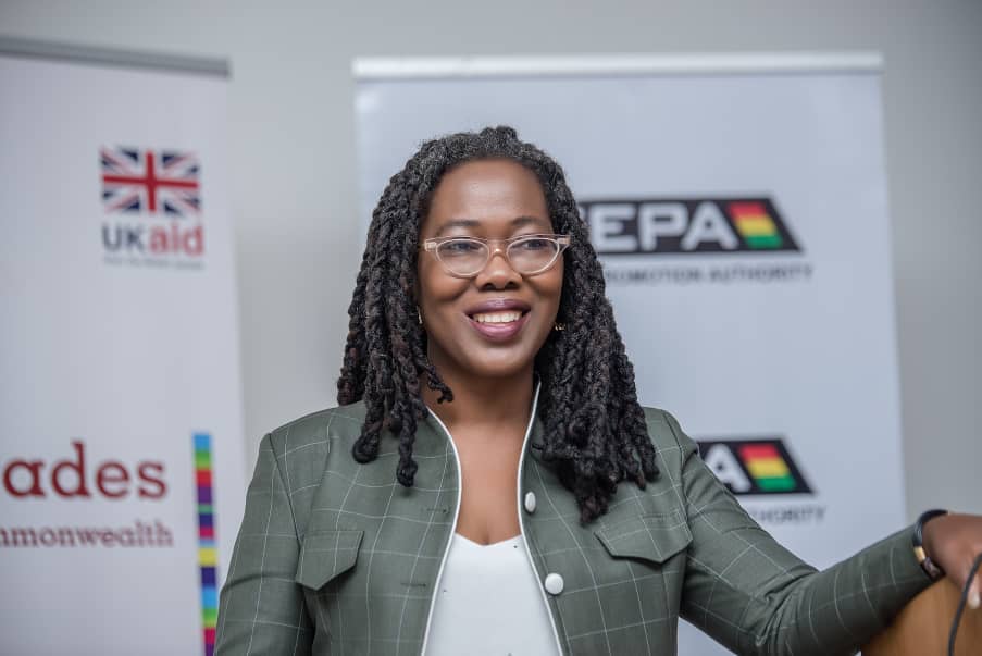 Madam Efua Asare Asaabea, CEO of Ghana Export Promotion Authority (GEPA)