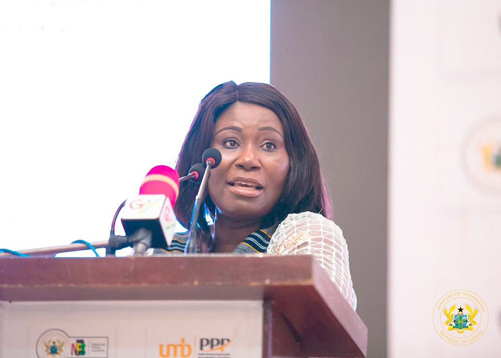 Mrs Elizabeth Afoley Quaye, Minister for Fisheries and Aquaculture