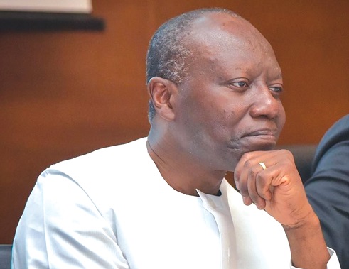 Mr Ken Ofori-Atta — Minister of Finance