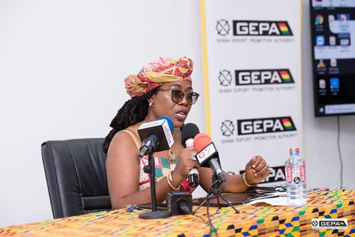 Dr Afua Asabea Asare, Chief Executive Officer of GEPA