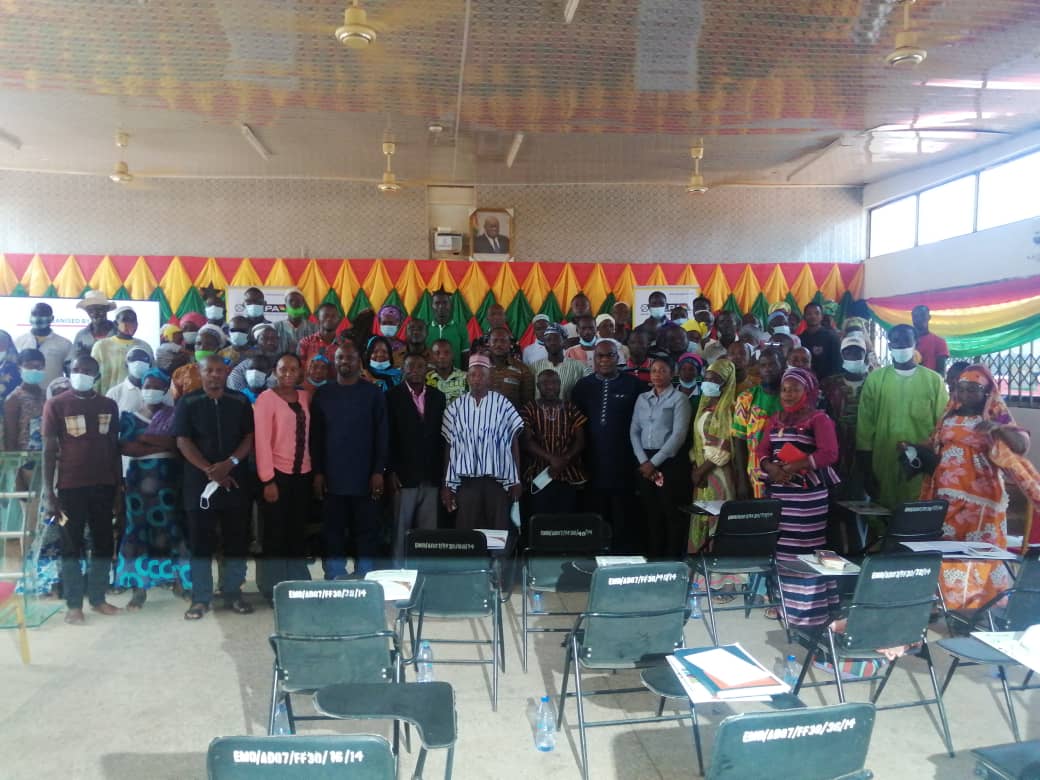 Participants at the conference in Gambaga