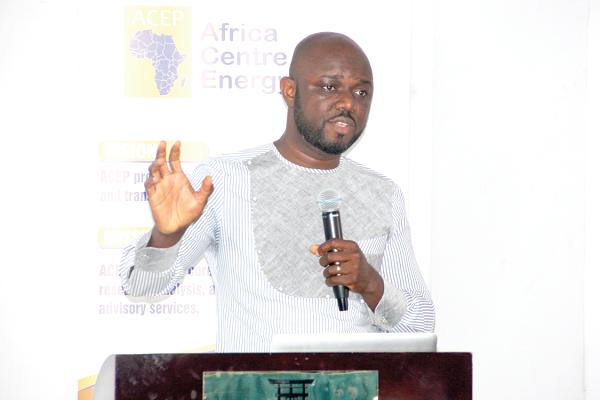 Mr Benjamin Boakye, Executive Director, ACEP