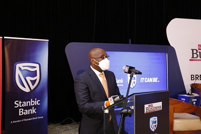 Mr Kwamina Asomaning, Chief Executive, Stanbic Bank Ghana Limited