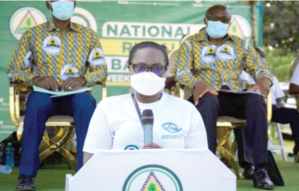 Mrs Comfort Owusu, Executive Director of Association Rural Banks, Ghana