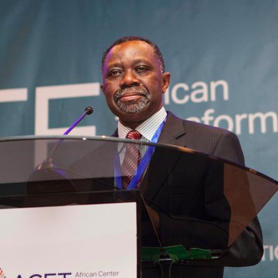 Dr K. Y Amoako, Founder and President of the ACET