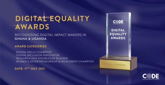 Digital Equality Awards is a CODE initiative.