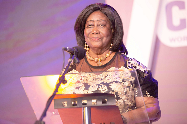 Dr Mary Chinery-Hesse, Chancellor of the University of Ghana